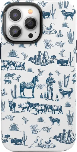 Funda Casely para iPhone 13 Pro | Aventura en el Salvaje Oeste | Desierto | Compatible con MagSafe | Diseño Protector Audaz