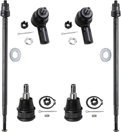 Miniatura 158 de Detroit Axle – Kit de suspensión delantera para Hyundai 2013-2018 Santa Fe 2 enlaces de barra de estabilizador 4 varillas de amarre interiores