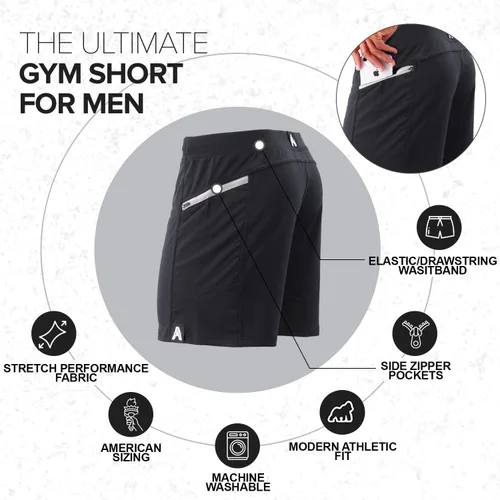 Miniatura 3 de Anthem Athletics Hyperflex - Pantalones cortos de 7 pulgadas para hombre, para cross-training, entrenamiento y gimnasio