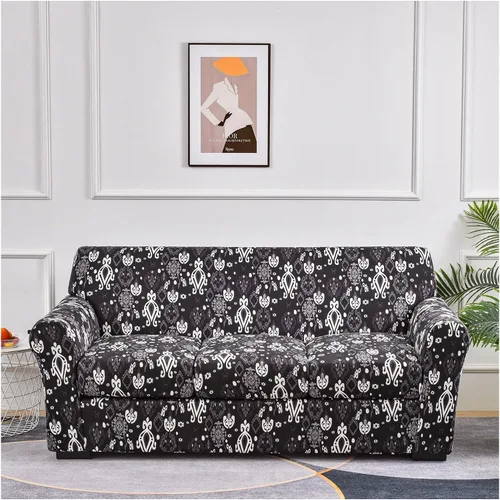 Miniatura 73 de XMAYODS Funda para cojín de sofá de 1/2/3, funda elástica para sofá de 1/2/3, funda elástica para sofá con cojines separados de 1/2/3, protector