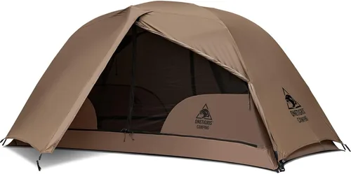 OneTigris COSMITTO Refugio Tienda de Campaña para Mochileros para 2 Personas - Independiente Ligera Impermeable 3 Temporadas Tienda de Acampar para