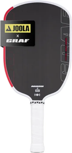Miniatura 10 de JOOLA GRAF Edge 16mm Pala de Pickleball - Raqueta de Pickleball de Fibra de Carbono para Mayor Giro y Control - Forma Agassi para Potencia