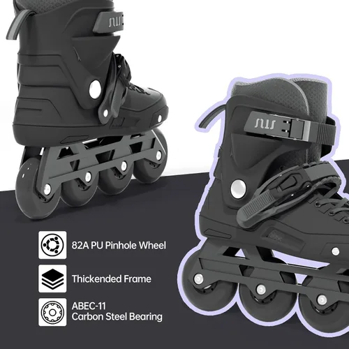 Miniatura 3 de SWAY Patines profesionales en línea para adultos, patines de alto rendimiento para mujeres y hombres, patines de carreras para adolescentes