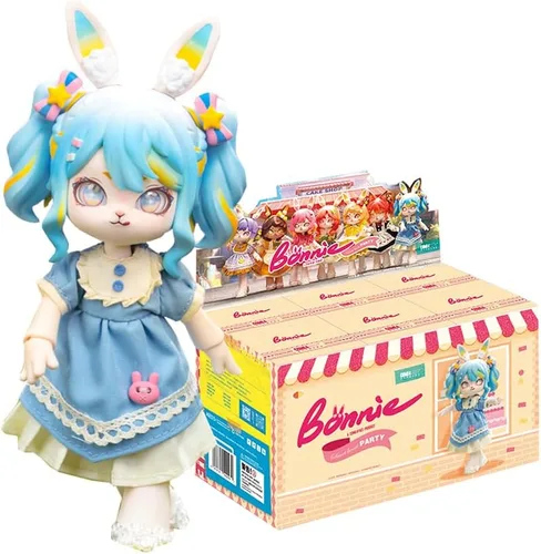 Bonnie Blind Box Figuras de muñeca, 1/12 BJD figuras de acción de tamaño OB11, muñecas móviles con ropa de muñeca, juguetes de regalo sorpresa