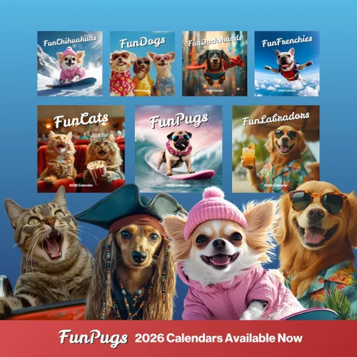 Miniatura 7 de Calendario de perro salchicha 2026 – Calendario de pared grande de 12 meses 2026 – Planificador de pared para perro mensual hecho por Fun Pets