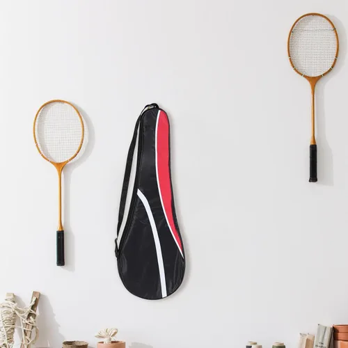 Miniatura 9 de Toddmomy Mochila para niños, 1 bolsa de tenis para raqueta, bolsas de tenis ligeras, bolsa de tenis de raqueta de bádminton con correa ajustable