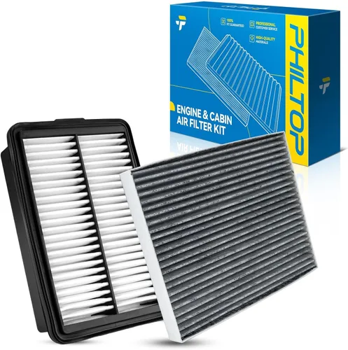 Miniatura 55 de PHILTOP Juego de filtros de aire para motor y cabina, compatible con Nissan Pathfinder, Murano, Maxima, Altima, INFINITI QX60, JX35, reemplazo