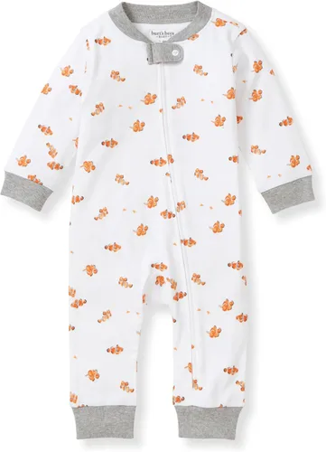 Miniatura 54 de Burt's Bees Baby - Pijama de una pieza para bebé, mameluco para dormir y jugar, algodón 100% orgánico, cremallera frontal