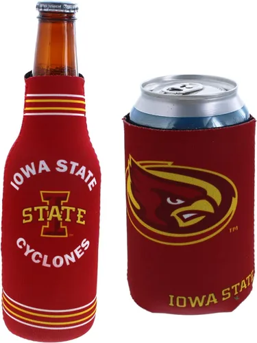 Miniatura 7 de College Team Color Logo Can & Bottle Holder Insulator Beverage Cooler Set