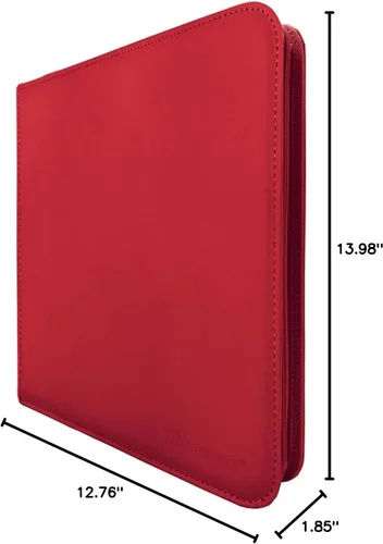 Miniatura 4 de Ultra Pro E-15741 Ultra Pro-12 Carpeta Pro con Cremallera de 12 Bolsillos-Verde, M