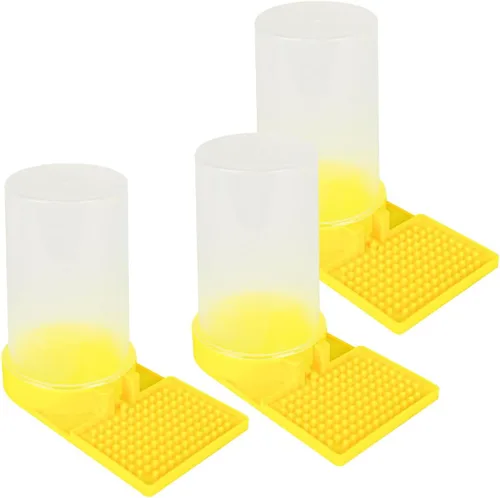 Miniatura 6 de Paquete de 2 alimentadores de agua de abeja, colmena de apicultura, alimentador de entrada de colmena, apicultura, bebida, mariposa, baño, estación