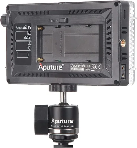 Miniatura 3 de Aputure Amaran MC RGBWW - Luz LED en la cámara, luz portátil para fotografía TLCI/CRI 96+ RGB 0-360 a todo color 3200-6500K ajustable 0-100%