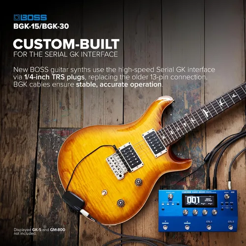 Miniatura 3 de BOSS Cable de audio digital AES/EBU TRS de 15 pies (BGK-15)