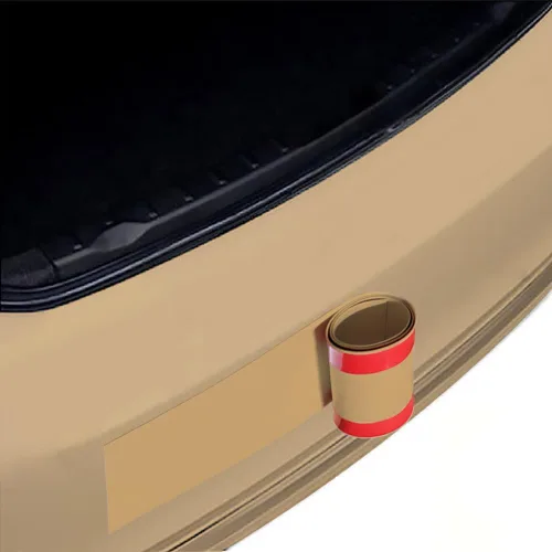 Miniatura 3 de Rubber Bond Protectores de parachoques de auto para bricolaje, 6 x 48 pulgadas, resistentes protectores de parachoques de goma autoadhesivos