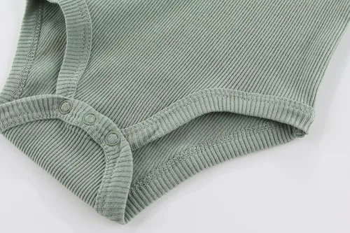 Miniatura 35 de Kiddiezoom Mameluco unisex de algodón de una pieza para bebé recién nacido, 5