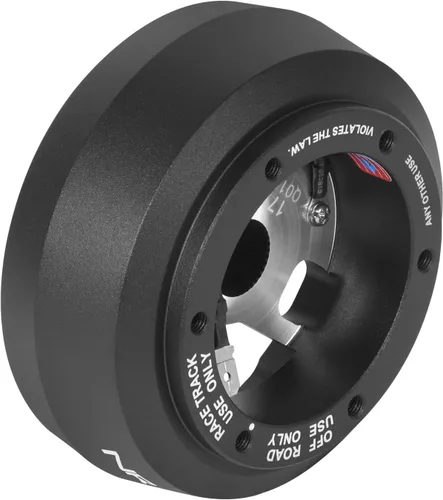 Miniatura 5 de NRG Innovations NRG-SRK-171H adaptador de liberación rápida para volante con buje corto, patrón de pernos 6 X 70mm, compatible con Jeep Wrangler TJ