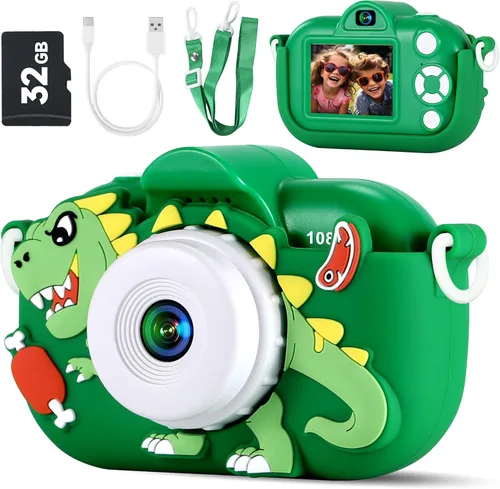 Miniatura 17 de Cámara digital para niños pequeños de YEEHAO, juguetes para niños de 3 a 9 años, cámara de video para niños pequeños de 1080P, regalos de Navidad
