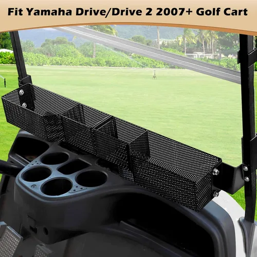 Miniatura 6 de MOSNAI Golf Cart Front Inner Basket Dash Storage/Tray Organizer, Golf Cart Inner Storage Utility and Durable Basket