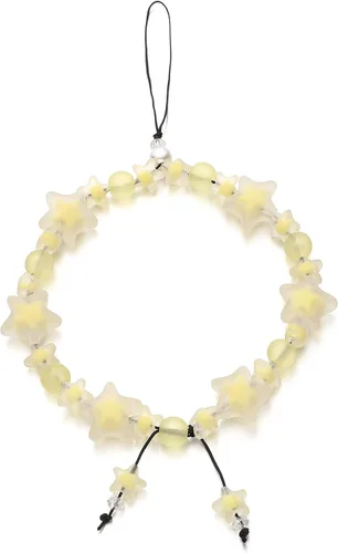 Miniatura 7 de Correa de muñeca para celular, bonita cadena para teléfono, cordón para teléfono, cadena con cuentas de arcilla, accesorios para teléfono, lindas