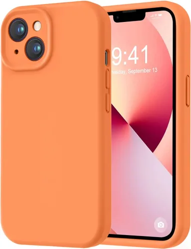 Miniatura 341 de LOVE 3000 Compatible con Funda para iPhone 15, [Cámara de Cobertura Completa de Silicona Suave] [Protección contra Caídas de 8 pies], Forro de Negro