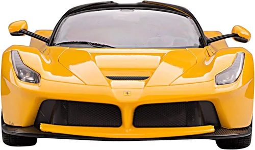 Miniatura 2 de Ferrari escala 1/14 FMTStore, la Ferrari, laferrari, auto modelo con control remoto por radio, R/C RTR, con puertas que se abren (amarillo)
