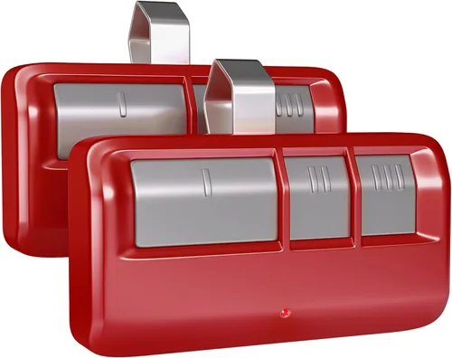 Control remoto universal para abre-puerta de garaje con clip para visera, para abre-puertas LiftMaster/Chamberlain/Craftsman, adecuado para botones