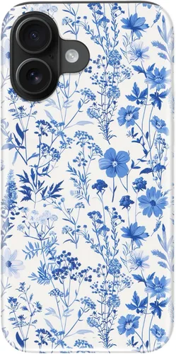 Miniatura 88 de Funda para iPhone 12 Mini, compatible con carga inalámbrica, protección de doble capa con elegante diseño de flores silvestres, silicona suave +