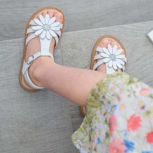 Miniatura 3 de Kiderence Sandalias para niñas pequeñas, zapatos de verano para niñas pequeñas