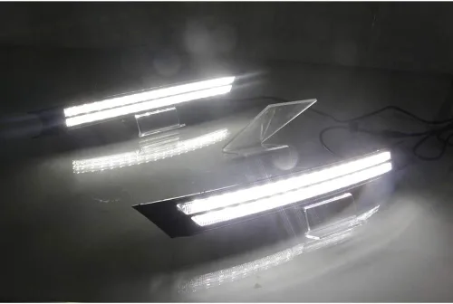 Miniatura 5 de Dreamseek DRL LED para Faro Antiniebla de Mazda CX-5 CX5 2017 2018 2019 2020 2021 Doble Fila de Tira de Luz Diurna con Señal de Giro Secuencial