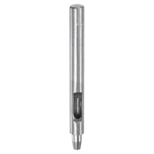 Miniatura 38 de HARFINGTON 2 piezas de perforador de cuero de 0.031 in recto, redondo, ojal, remache a presión, fijador para cuero, artesanía, ropa, bolso, cortina