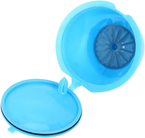Miniatura 8 de 5 tazas K reutilizables, tazas de cápsulas de café, capacidad para 0.44 onzas de café molido, filtro de café para máquina de café de la serie DOLCE