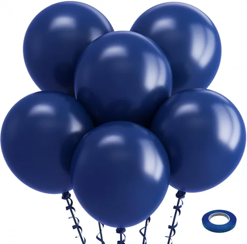 Miniatura 19 de Bezente - Globos de 12 pulgadas de látex con confeti para bodas, graduaciones, despedidas de soltera y cumpleaños, aptos para helio, dorado, 60