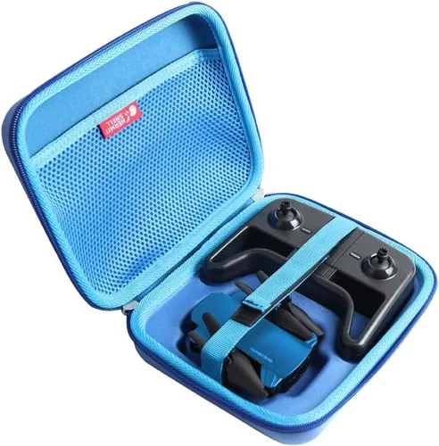Hermitshell Estuche de viaje para DEERC D20 Mini Drone (azul)