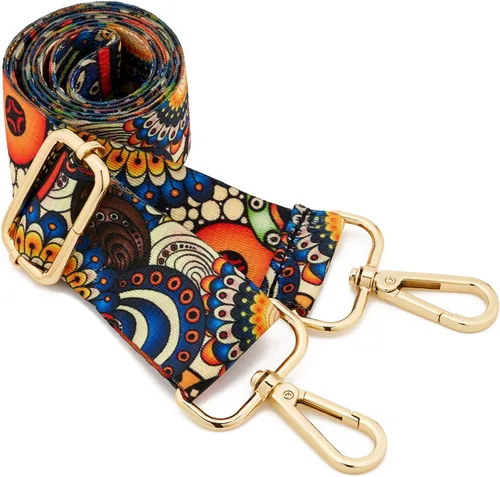 Miniatura 165 de ZOOEASS - Correa de repuesto para cartera, para colgar en el hombro o para cruzar, ancha y ajustable, de lona