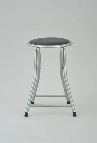 Miniatura 4 de YAMAZEN YZX-02R (SB) Silla plegable (sin respaldo), color negro