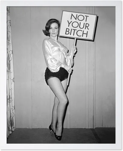 Miniatura 44 de Poster Master Póster de Not Your Bitch – Impresión feminista – Arte de fotografía – Arte de empoderamiento de la mujer – Regalo para hombres