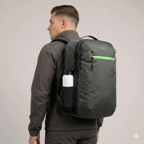 Miniatura 4 de COR Surf - Mochila de viaje aprobada para vuelo, de cabina, para laptop Mochila de equipaje de fin de semana para negocios, unisex, 28 l