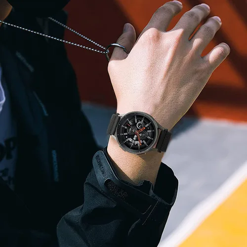 Miniatura 4 de Paquete de 8 correas de reloj de 0.866 in compatibles con Samsung Galaxy Watch 3 Band 1.772 in/Galaxy Watch 1.811 in/Samsung Gear S3