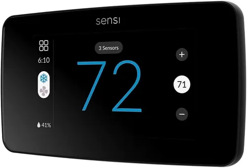 Miniatura 15 de Sensi Touch 2 - Termostato inteligente con pantalla táctil a color, 100 años de experiencia, programable, Wi-Fi, privacidad de datos, fácil