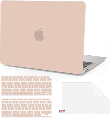 Miniatura 14 de Anban Funda compatible con MacBook Air de 13 pulgadas M1 2022 2021 2020 2019 2018 versión A2337 A2179 A1932 Touch ID, funda rígida de plástico mate