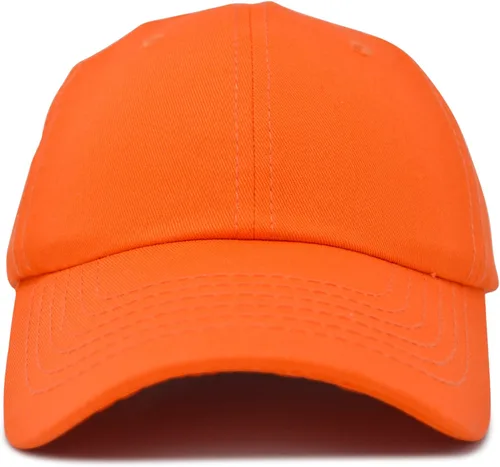 Miniatura 15 de DALIX Gorra de béisbol para papá, lisa, para hombre, mujer, algodón, ajustable, en blanco, sin estructurar, suave