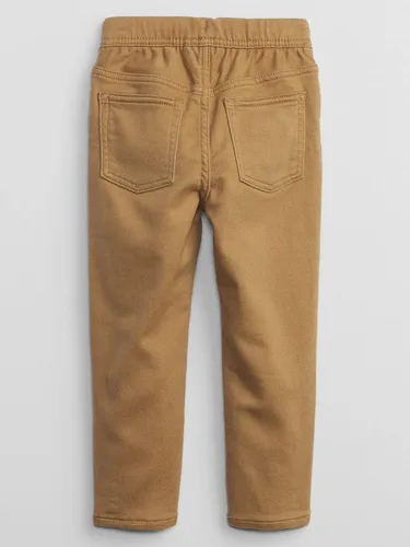 Miniatura 3 de GAP Boys' Ribbed Waist Pull-on Slim Jeans