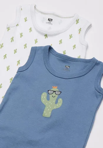 Miniatura 4 de Hudson - Mamelucos sin mangas de algodón para bebé unisex