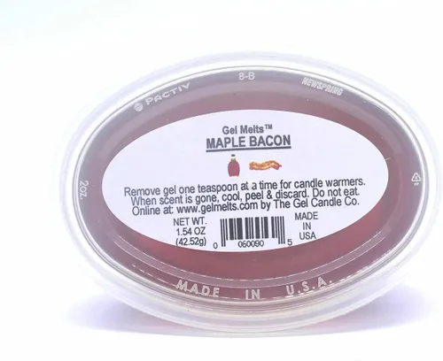 Miniatura 4 de Peel, MELT and Enjoy - Paquete de 3 unidades de gel para calentadores y quemadores con aroma a tocino de arce