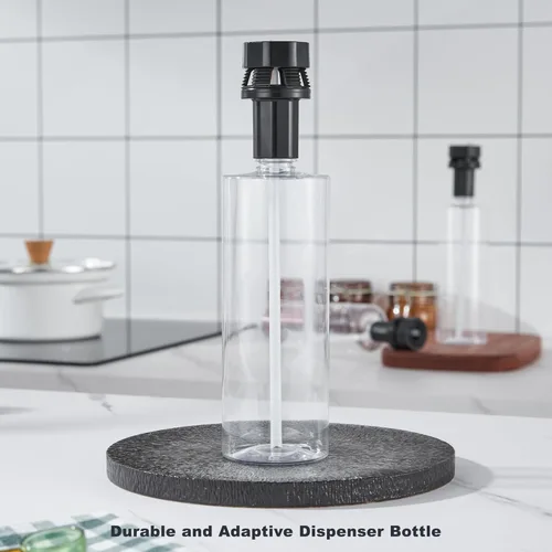 Miniatura 6 de Botella dispensadora de jabón actualizada para fregadero de cocina, botella de repuesto (500ML/17oz) DJS-ZYP-DJT-TM
