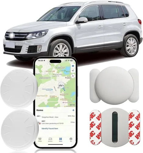 Miniatura 11 de Rastreador GPS para vehículos, funciona con Apple Find My(solo iOS), buscador de artículos en todo el mundo, posicionamiento ilimitado