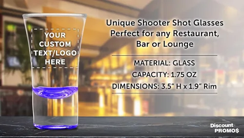 Miniatura 4 de Lord Shooter - Vasos de chupito grabados personalizados de 1.75 onzas, paquete de 10/50/100, texto personalizado, logotipo, fiesta de cumpleaños