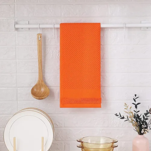Miniatura 6 de Homaxy Toallas de cocina 100% algodón con tejido de gofre, 13 x 28 pulgadas, súper absorbentes y lavables a máquina, para secar platos, paquete