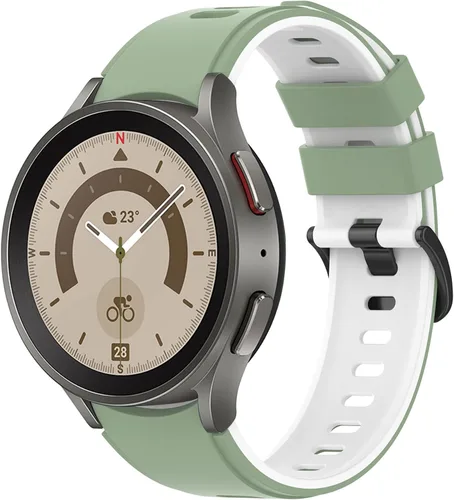 Miniatura 20 de VeveXiao Correa deportiva compatible con Samsung Galaxy Watch 5 Pro de 1.772 pulgadas/Watch 4 Classic 1.654 pulgadas/1.811 pulgadas, sin huecos