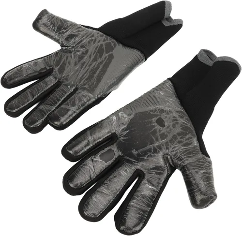 Miniatura 6 de 2 guantes de portero de fútbol con palma de látex antideslizante, diseño de malla transpirable para protección adicional de los dedos, guantes